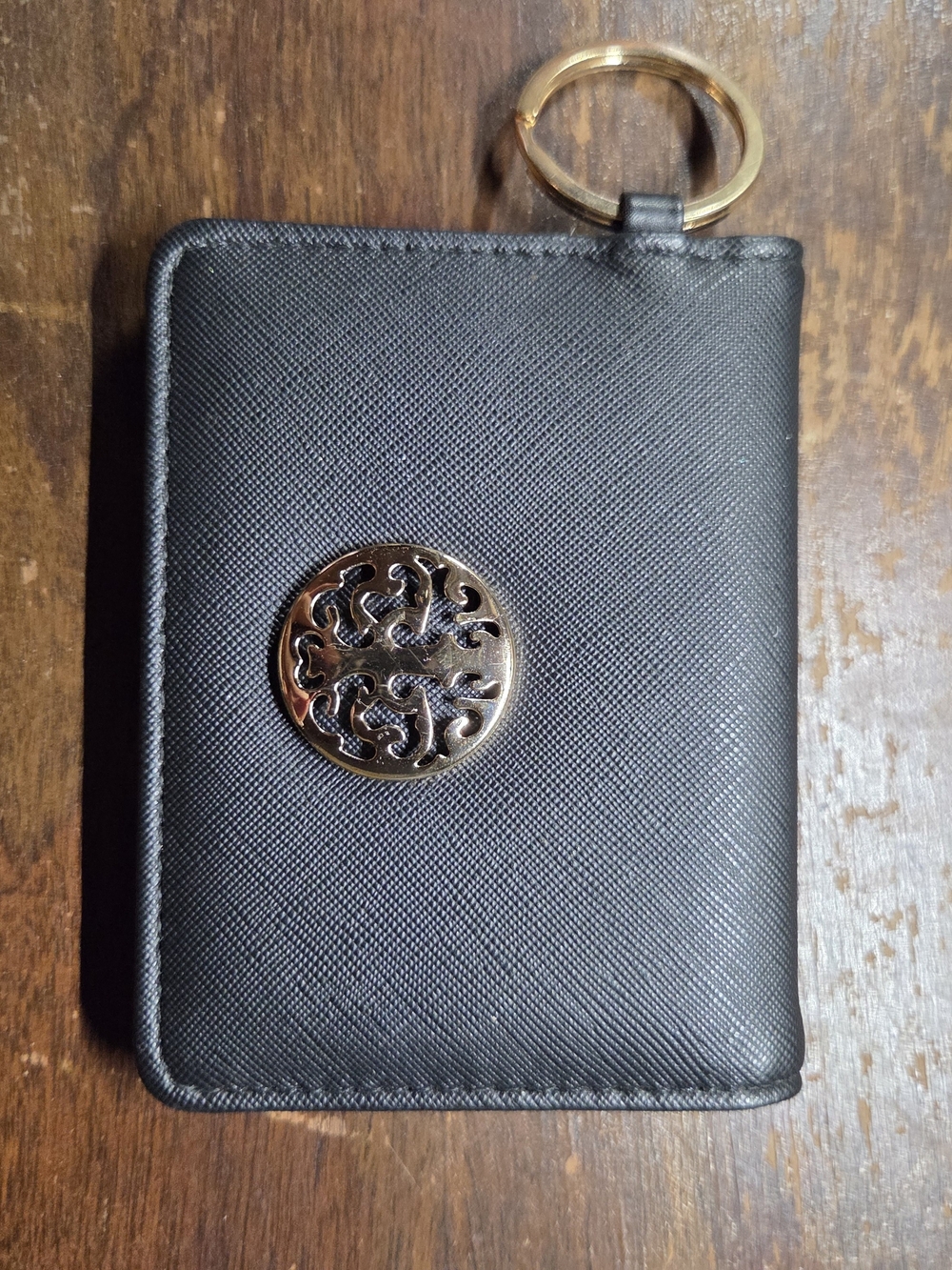 Leather Card Case Wallet Tory Burch Robinson